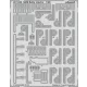 Eduard Accessories G4M Betty interior for Tamiya - G4M Betty belsőtér-részletező készlet