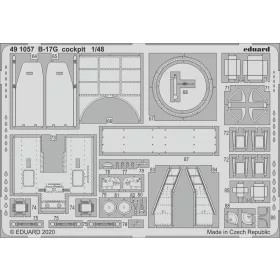 Eduard Accessories B-17G cockpit for HKM - cockpitkészlet
