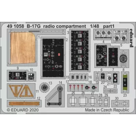   Eduard Accessories B-17G radio compartment for HKM - rádiótér-részletező készlet