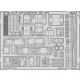 Eduard Accessories B-17F radio compartment 1/48 for HKM - rádiótér-részletező készlet