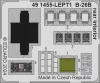 Eduard Accessories B-26B rear interior - hátsó belsőtér-részletező készlet