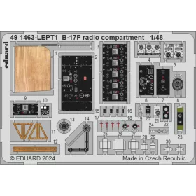  Eduard Accessories B-17F radio compartment 1/48 - rádiótér-részletező készlet