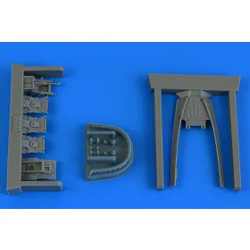   Aires A-10A/C Thunderbolt II cabin frame für ACADEMY - kabintetőkeret