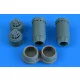 Aires Sepecat Jaguar GR.1/GR.1a exhaust nozzles - hajtómű-fúvócsövek