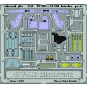   Eduard Accessories OV-1D Mohawk interior für Roden Bausatz - OV-1D Mohawk belsőtér-részletező készlet