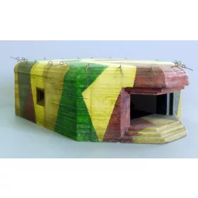   Plus Model German artillery Bunker – dioráma építmény makett