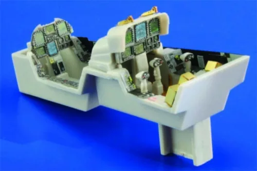 Eduard Accessories F-18F Super Hornet interior für Hasegawa Bausatz - F-18F Super Hornet belsőtér-részletező készlet