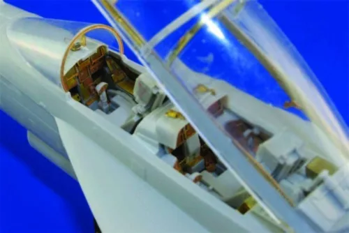Eduard Accessories F-18F Super Hornet interior für Hasegawa Bausatz - F-18F Super Hornet belsőtér-részletező készlet