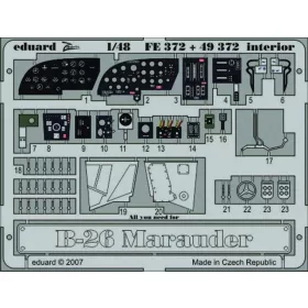   Eduard Accessories B-26 Marauder interior für Revell/Monogram Bausatz - B-26 Marauder belsőtér-részletező készlet Revell/Monogram