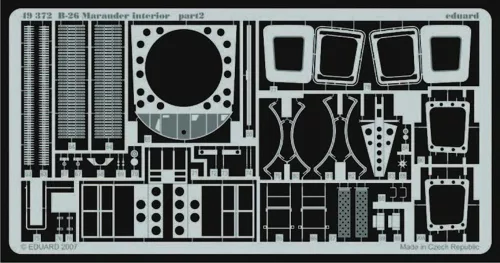 Eduard Accessories B-26 Marauder interior für Revell/Monogram Bausatz - B-26 Marauder belsőtér-részletező készlet Revell/Monogram