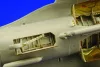Eduard Accessories F-16CJ Block 50 Fighting Falcon undercarriage für Tamiya Bausatz - futómű-részletező készlet