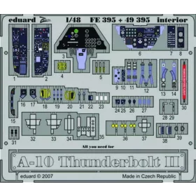  Eduard Accessories A-10 Thunderbolt II interior für Hobby Boss Bausatz - A-10 Thunderbolt II belsőtér-részletező készlet