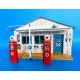 Plus Model Gas station – dioráma építmény makett