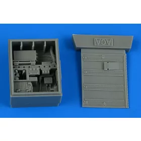   Aires A-10C Thunderbolt II electronic bay for Academy - elektronikai rekesz