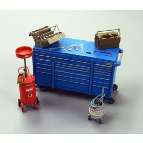 Plus Model Garage equipment – dioráma kellék makett