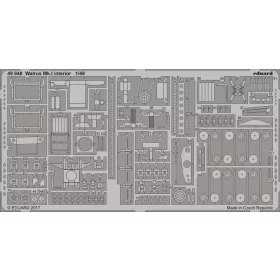   Eduard Accessories Walrus Mk.I interior for Airfix - Walrus Mk.I belsőtér-részletező készlet