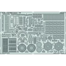   Eduard Accessories F-15C MSIP II interior f.Great Wall Hobb - belsőtér-részletező készlet, Great Wall Hobby maketthez