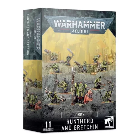 Warhammer 40,000 Orks – Runtherd and Gretchin
