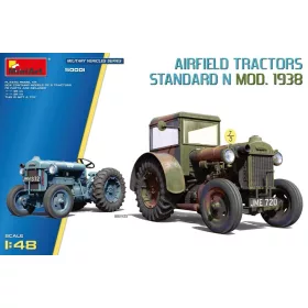   MiniArt Airfield Tractors Standard N Mod. 1938 – 1:48 munkagép makett