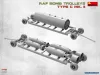 MiniArt RAF Bomb Trolleys Type C Mk. II – 1:48 dioráma-kiegészítő