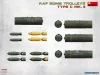MiniArt RAF Bomb Trolleys Type C Mk. II – 1:48 dioráma-kiegészítő