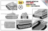 Zvezda Tiger I German Tank makett 1:72 (5002Z)