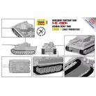 Zvezda Tiger I German Tank makett 1:72 (5002Z)