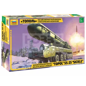   Zvezda Military Ballistic Missile Launcher 'Topol' makett 1:72 (5003Z)