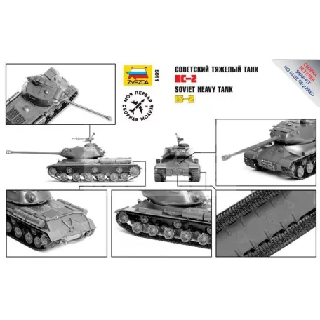 Zvezda IS-2 Stalin makett 1:72 (5011Z)