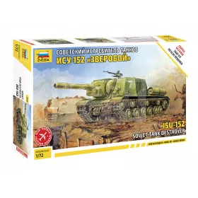 Zvezda Self Propelled Gun ISU-152 makett 1:72 (5026Z)