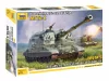 Zvezda MSTA-S Self Propelled Howitzer makett 1:72 (5045Z)