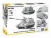 Zvezda MSTA-S Self Propelled Howitzer makett 1:72 (5045Z)