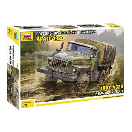 Zvezda URAL-4320 Truck makett 1:72 (5050Z)