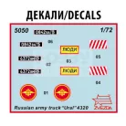 Zvezda URAL-4320 Truck makett 1:72 (5050Z)