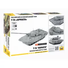   Zvezda T-14 Armata Russian main battle tank makett 1:72 (5056Z)