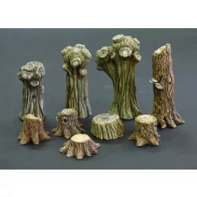 Plus Model Willows and stumps – dioráma kellék makett