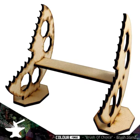 The Colour Forge - Brush of Choice - Paint Brush Stand