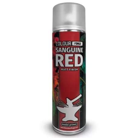 The Colour Forge Spray - Sanguine Red 500 ml