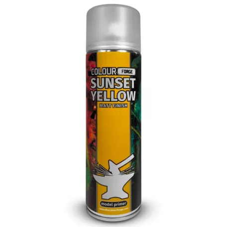 The Colour Forge Spray - Sunset Yellow 500 ml
