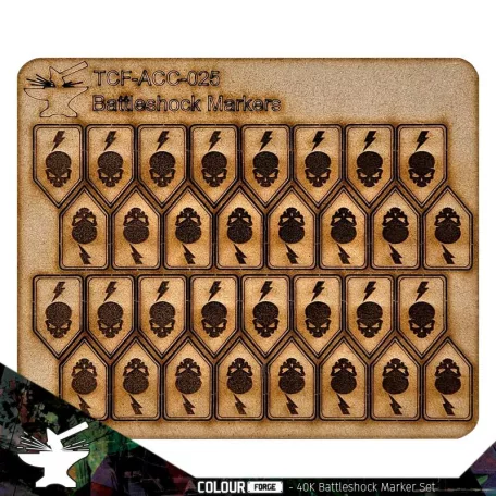 The Colour Forge - Battleshock Markers
