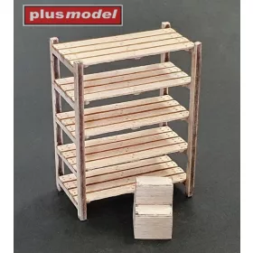 Plus Model Workshop shelf – dioráma kellék makett