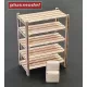 Plus Model Workshop shelf – dioráma kellék makett