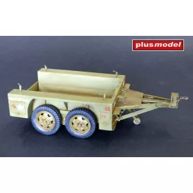Plus Model US trailer M7 tandem axle – járműmakett