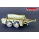 Plus Model US trailer M7 tandem axle – járműmakett