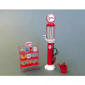 Plus Model Gasoline stand – dioráma kellék makett