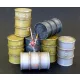 Plus Model German fuel barrels – dioráma kellék makett