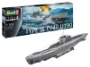 Revell German Submarine Type IX C/40 (U190) – 1:144 tengeralattjáró makett