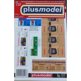 Plus Model Commercial boxes II – dioráma kellék makett