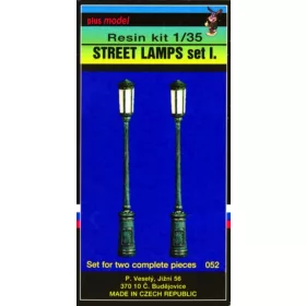   Plus Model Straßenlampen - Set 1 – dioráma kellék makett