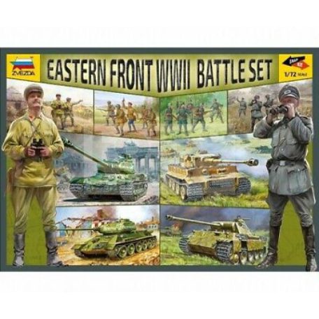 Zvezda Battle Set: Eastern Front WWII makett 1:72 (5203Z)